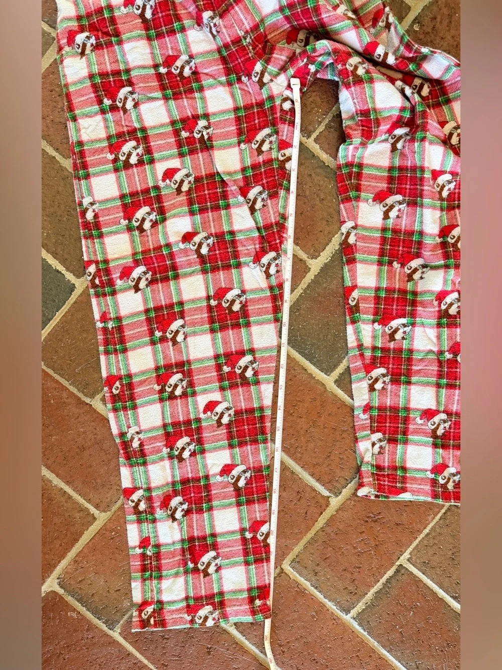 BUC-EES Christmas Plaid Fleece Pajama Pants Youth XL